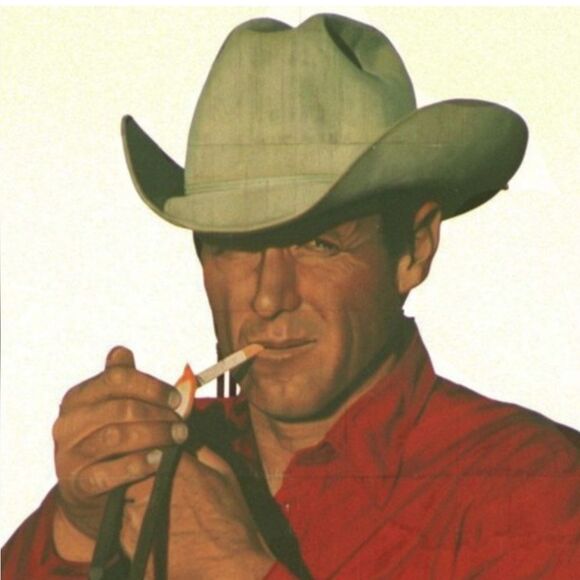 Marlboro Guts- Grit Gear RARE Leather Brown Suede Large Duffel/Travel Bag - Picture 14 of 16